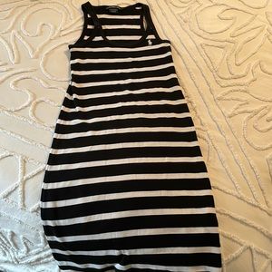 Ralph Lauren Sport Black and White Striped dress
